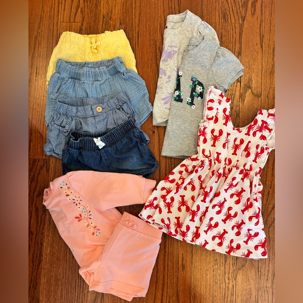 GAP Baby, Cat & Jack, Little Me, Monica + Andy Clothes 12-18M, 1 Shirt 18M